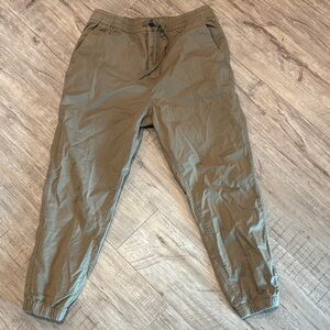 American Eagle Outfitters Men's Khaki Joggers